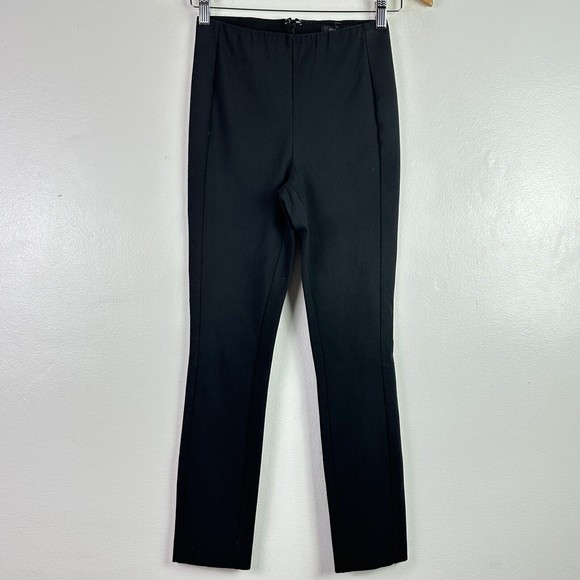 Rag & Bone Women's Simone High Rise Skinny Black Pants Size 0 $325 - Picture 2 of 10